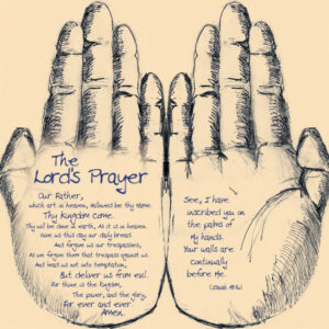 Lord's Prayer Hands Tract